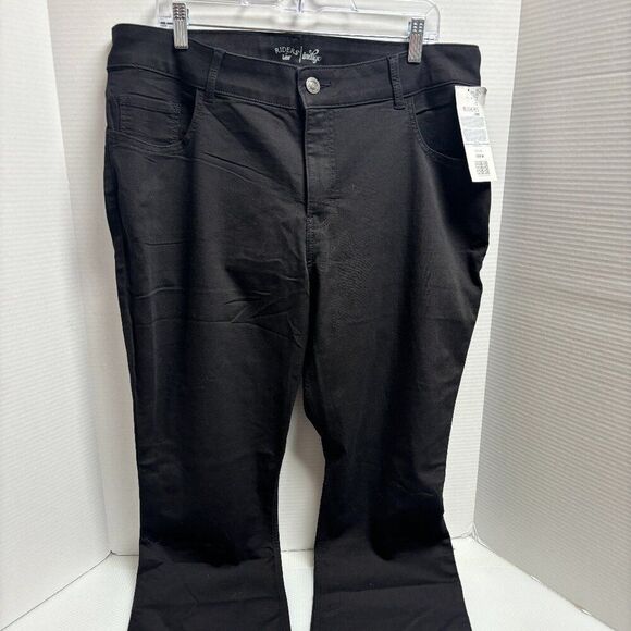 Denim - Lee Riders Black Embellished Pocket Jeans NWT: Size 18M - 1488
